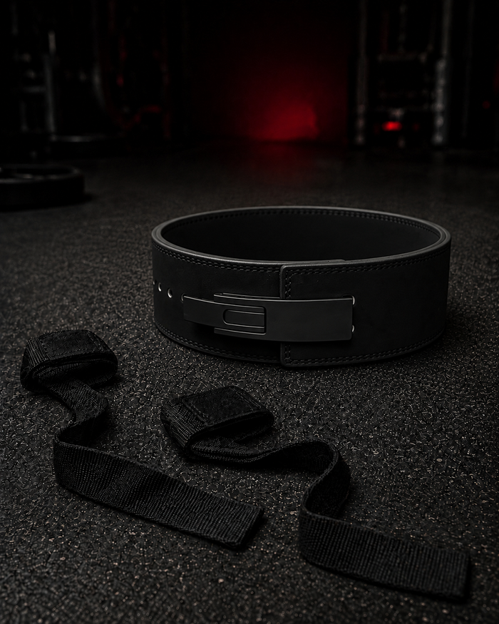 KIT Forge: cinturón de palanca de 10 mm y par de straps de nylon industrial